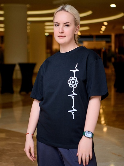 Футболка "Пульс" (черная)