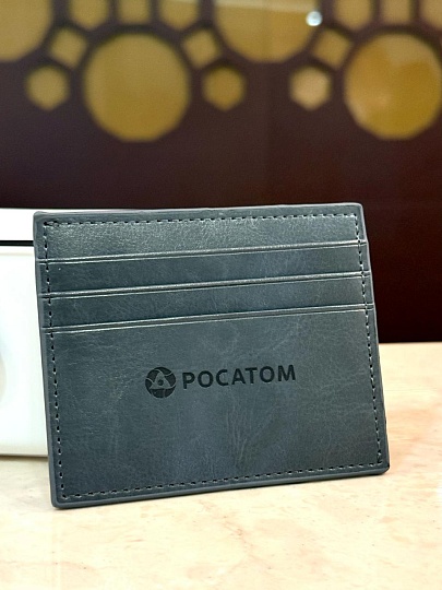 Картхолдер "Росатом" (серый)