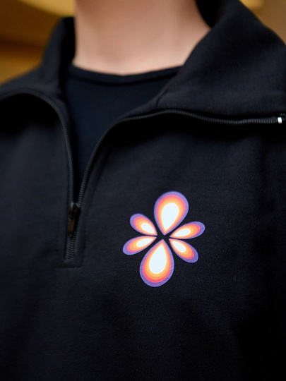 Свитшот "Вдохновение" (черный)