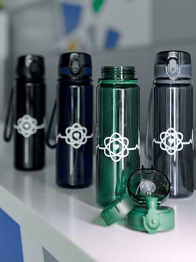 Бутылка для воды «Атомная любовь» 